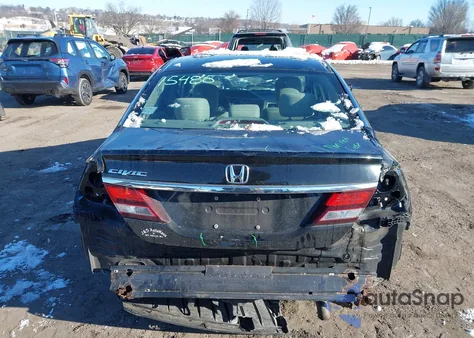 2013 Honda Civic Ex из США, поврежденный, VIN 19XFB2F86DE289086